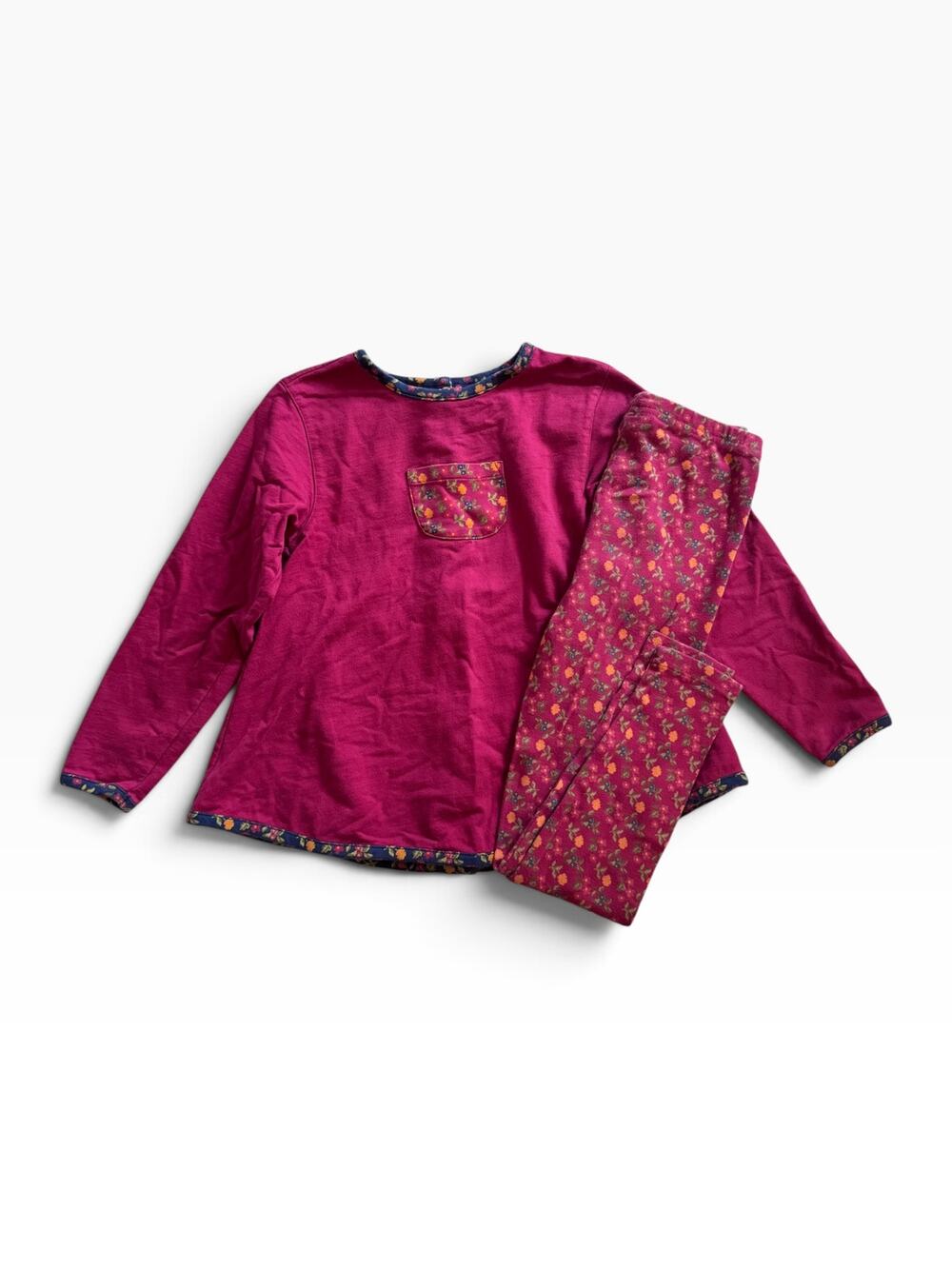 Vintage Gymboree 1998 pocket top / floral leggings set